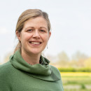 Nele Dejonckheere met groene trui