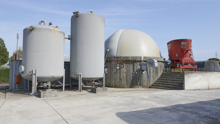 biogas installatie