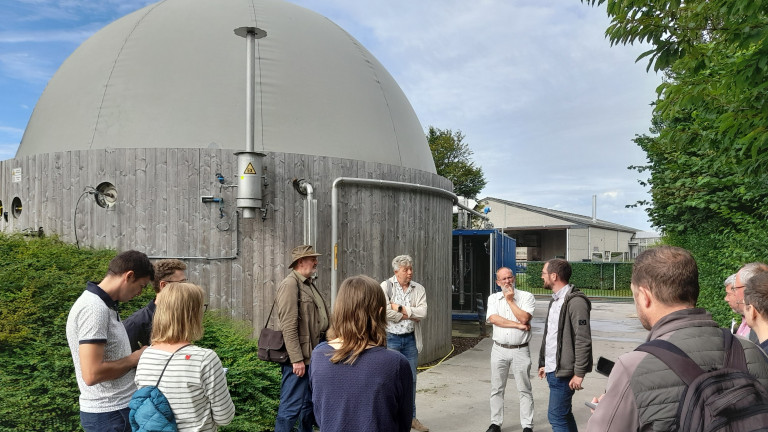 Rondleiding biogasinstallatie