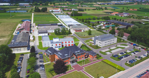 luchtfoto campus Inagro