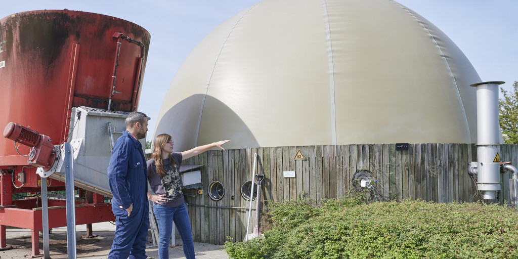 Biogasinstallatie