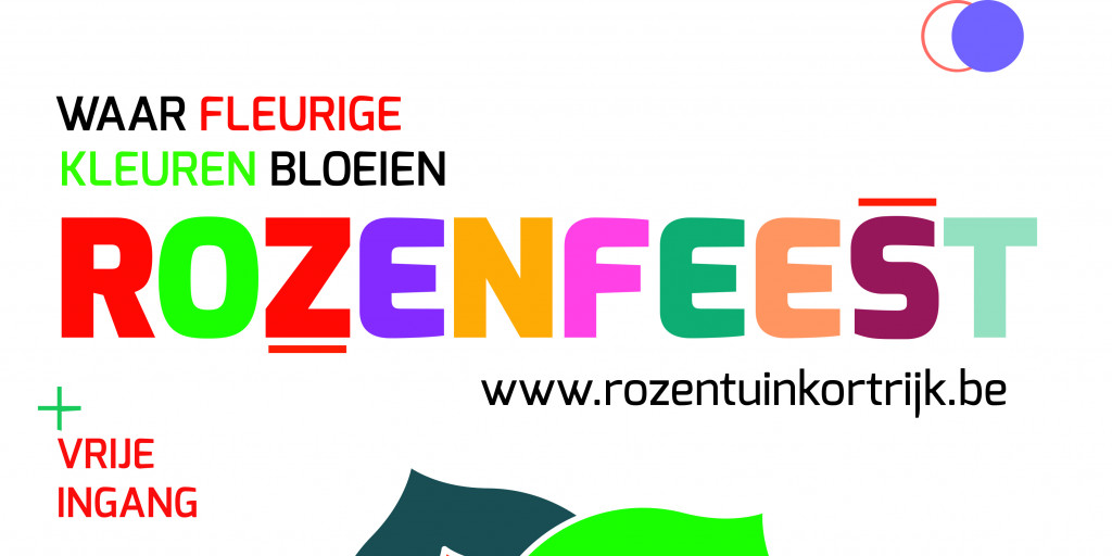 Affiche rozenfeest 2021