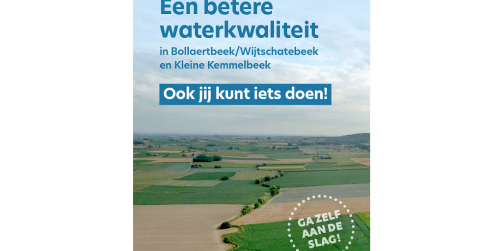 Folder een betere waterkwaliteit