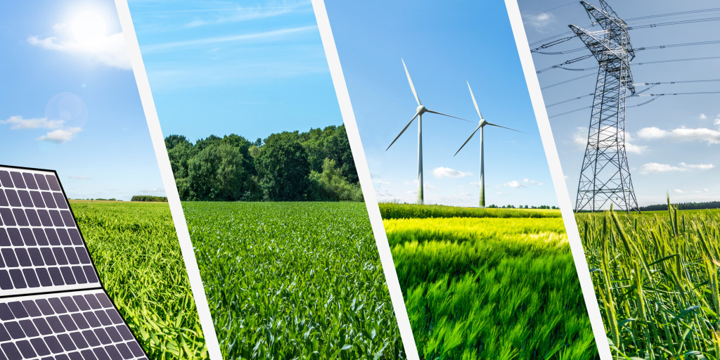 Collage hernieuwbare energie