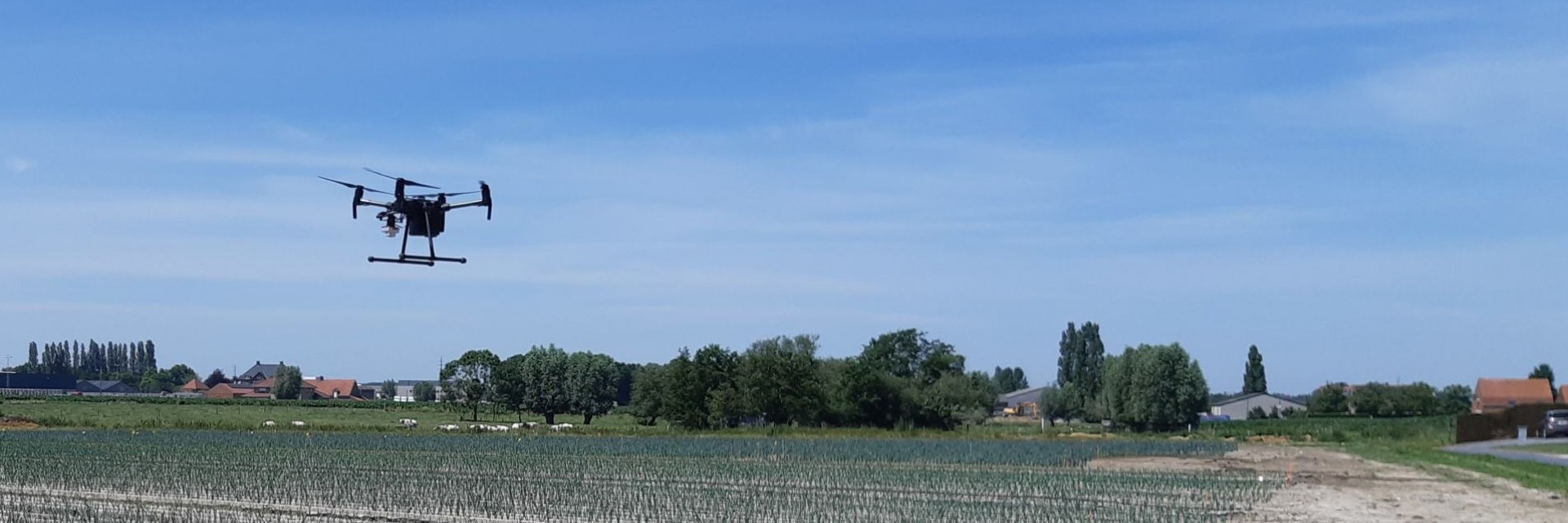 Inagro drone met micasense