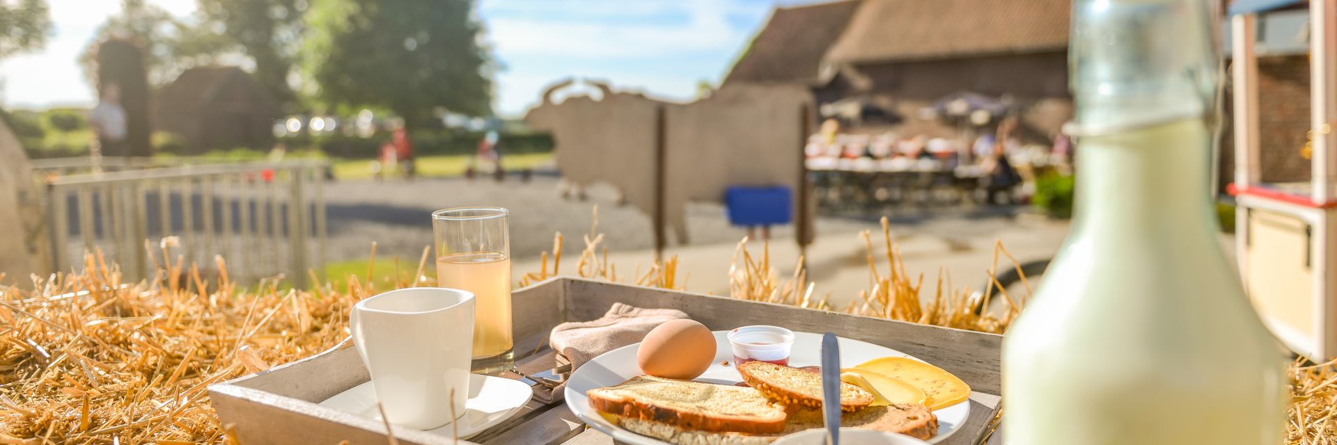 hoevepicknick- afhaalmaaltijd