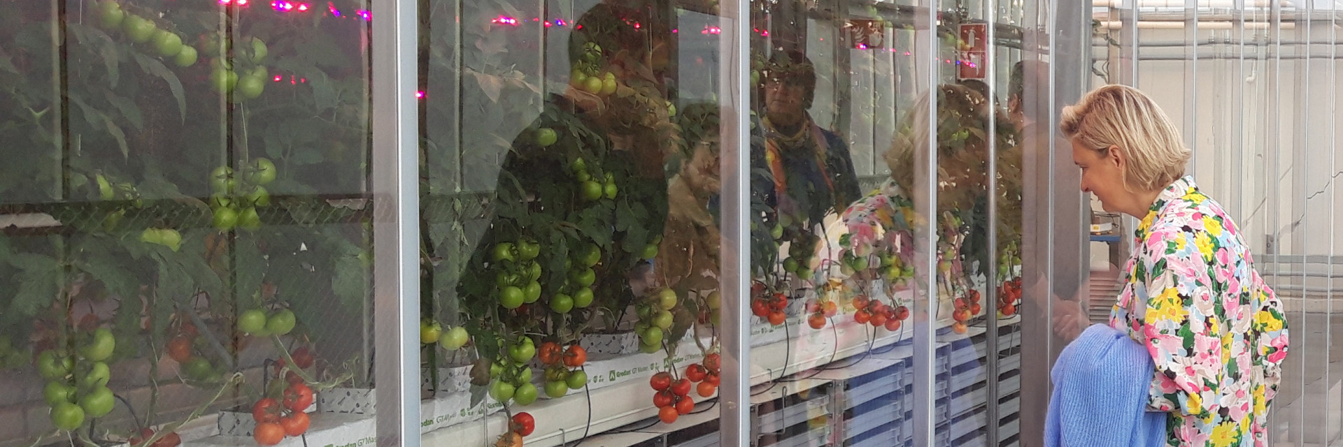 Minister Hilde Crevits op bezoek in Agrotopia