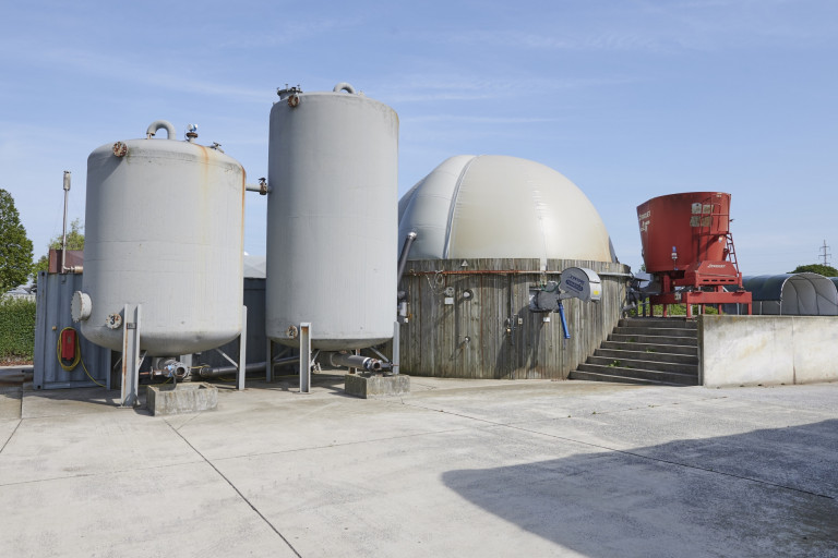biogas installatie