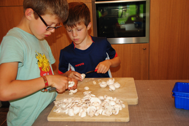 Kinderen champignonteeltkits
