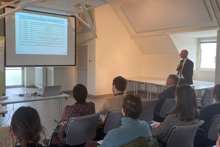 Infosessie personeel sfeerbeeld
