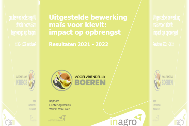 Voorblad Rapport Uitgestelde bewerking maïs voor kievit
