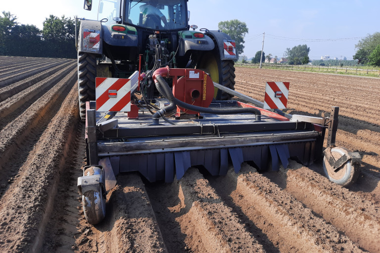 Onkruidbestrijding ruggen