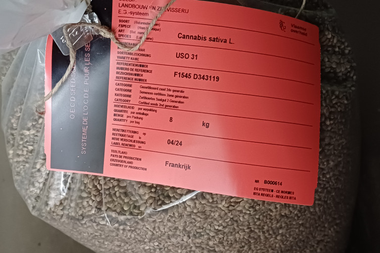 Certificaat hennep