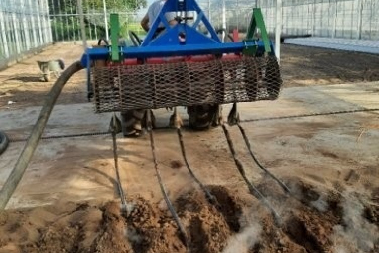 Stoomfreezen d.m.v. lage druk stomen