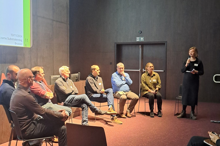 Panelgesprek tijdens de Duurzame Substratendag op 13/11/224