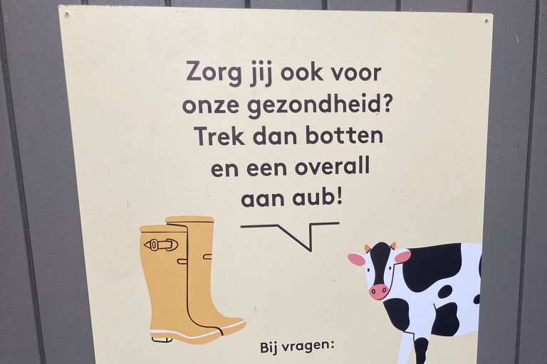bord arbeid bedrijfkledij bioveiligheid