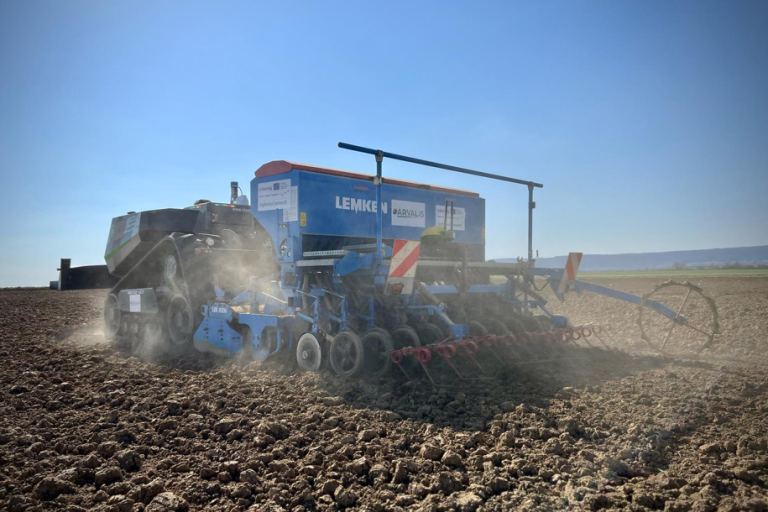 AgBot T2 van AgXeed veld