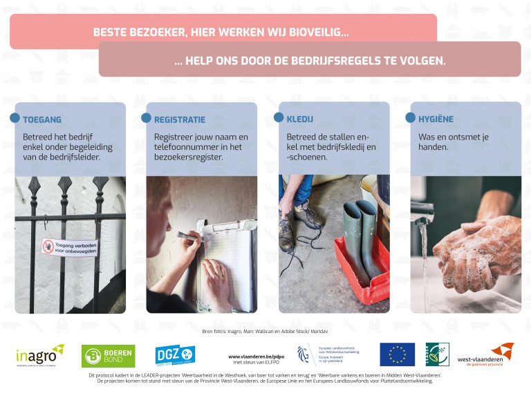 Protocol bioveiligheid bezoekers