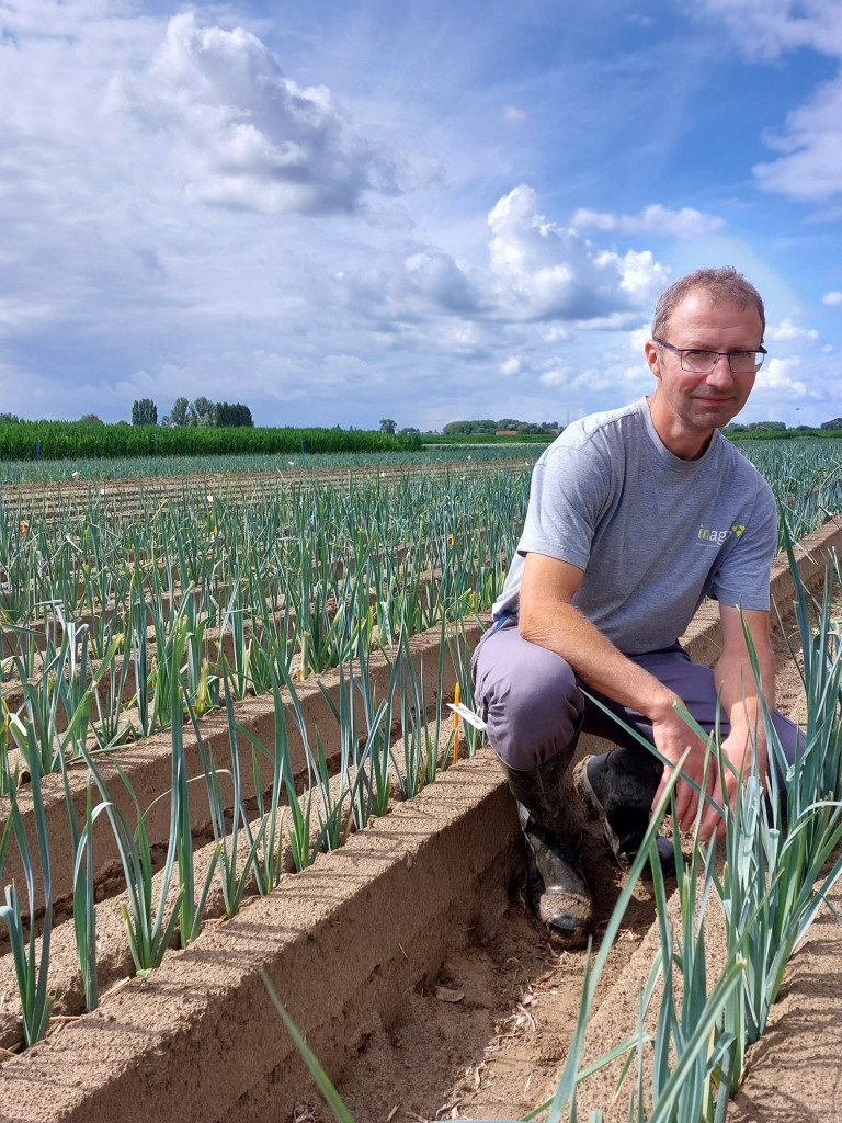 Geert Desmedt Teeltverantwoordelijke prei Inagro