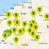 Kaart contactgegevens aanbieders