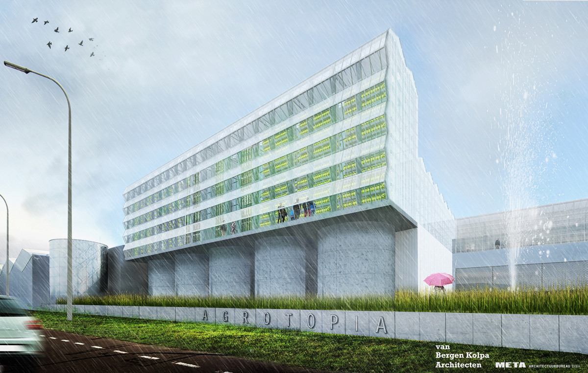 Render Agrotopia zijaanzicht