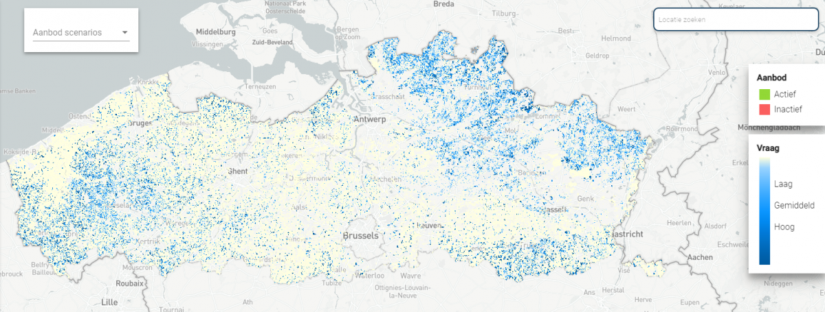 Waterradar waterbehoefte op regionale schaal