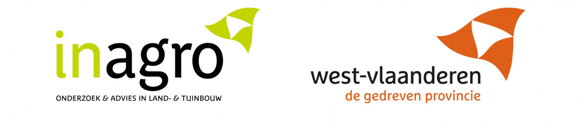 Logobanner Inagro en provincie West-Vlaanderen