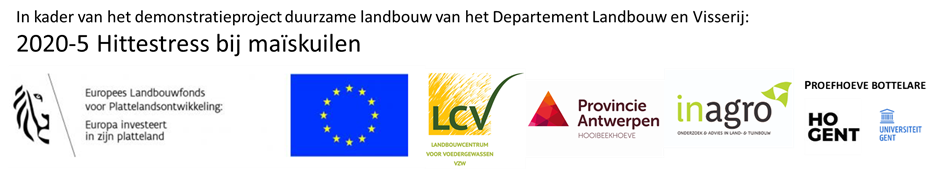 Logobanner demonstratieproject Hittestress in maiskuilen