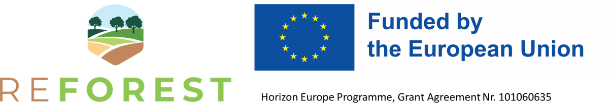 Logo banner REFOREST_Funded EU