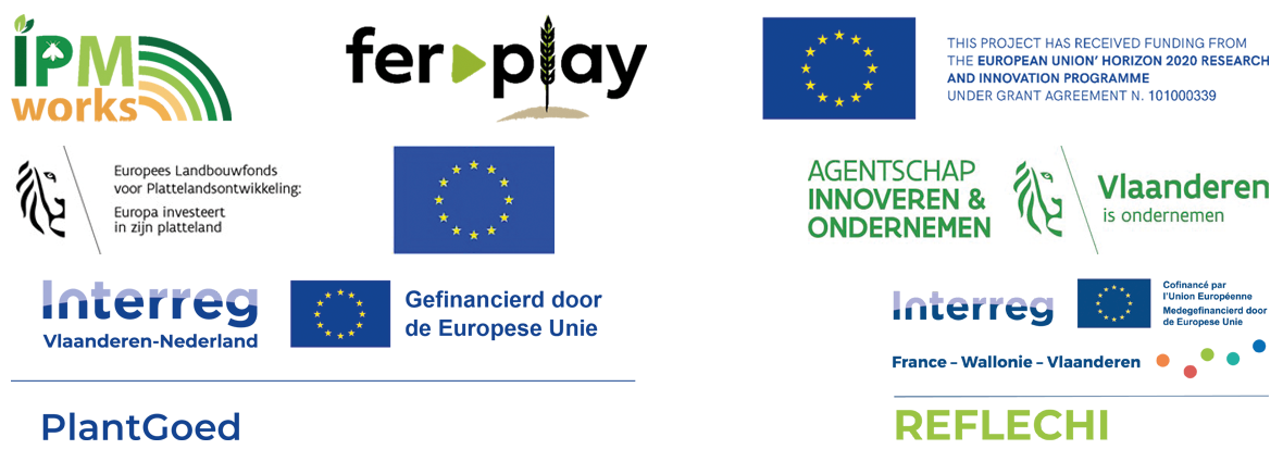 Logobanner proefveldbezoek aardbei