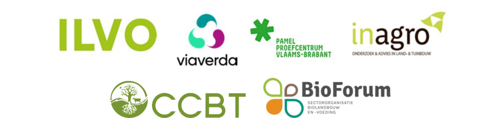 banner ilvo viaverda pamel proefcentrum inagro ccbt bioforum
