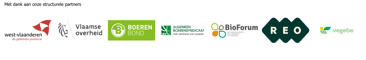 Logobanner structurele partners Inagro