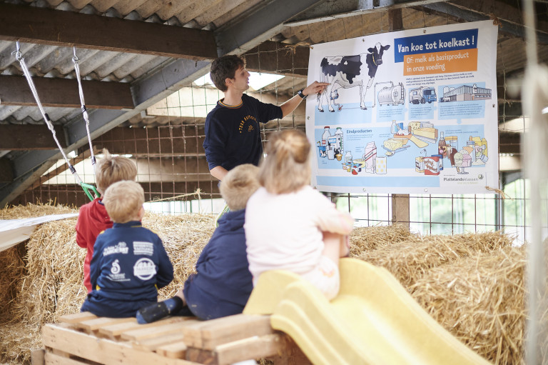 Bezoek op de boerderij - De Zegge