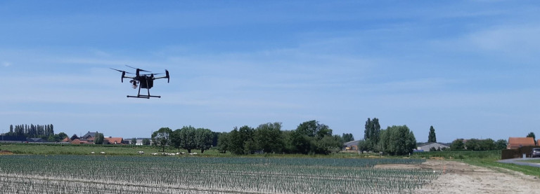 Inagro drone met micasense