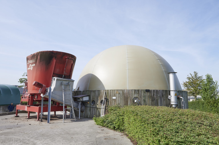 biogas installatie 