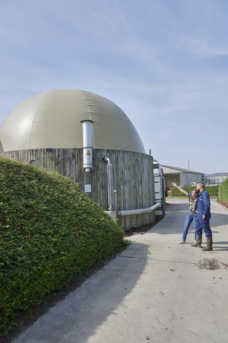 biogas installatie 
