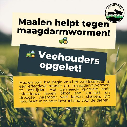 wormtool maaien